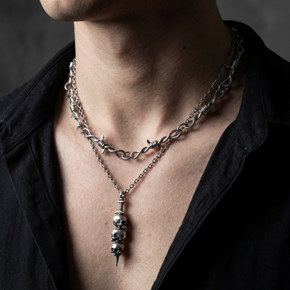 Barb Wire Necklace