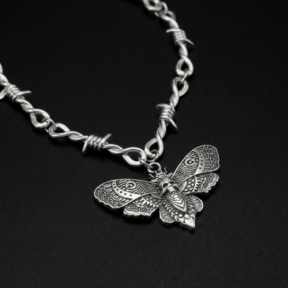 Death Moth Necklace