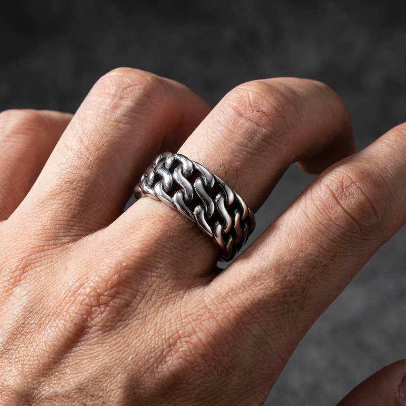 Cuban Link Ring