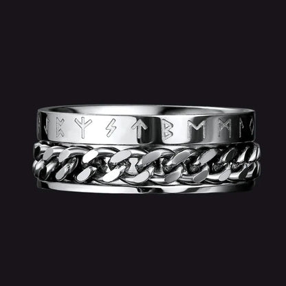 Viking Spinner Fidget Anxiety Ring for