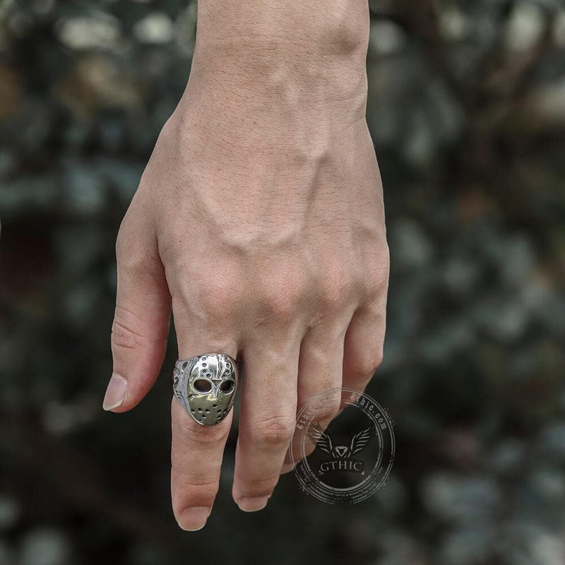 Jason Voorhees Stainless Steel the 13th Ring
