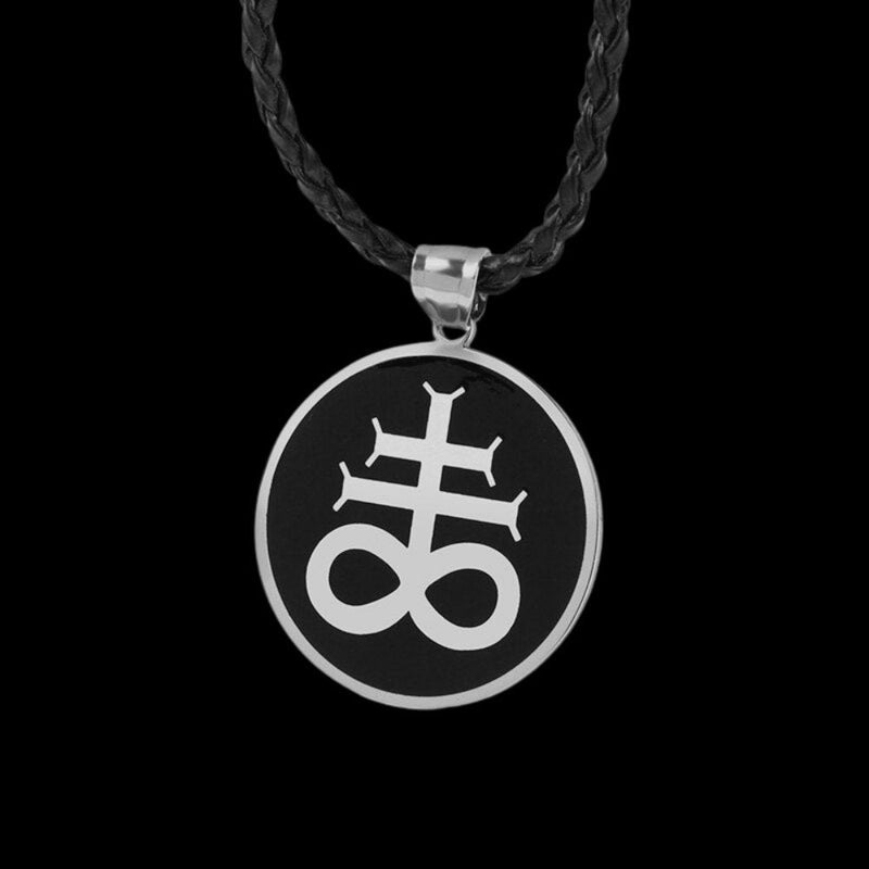 Leviathan Cross Circle Pendant