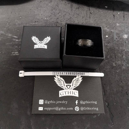 Masonic Eye of Providence Stainless Steel Spinner Ring