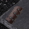 Medieval Retro Knight Adjustable Pu Leather Bracers