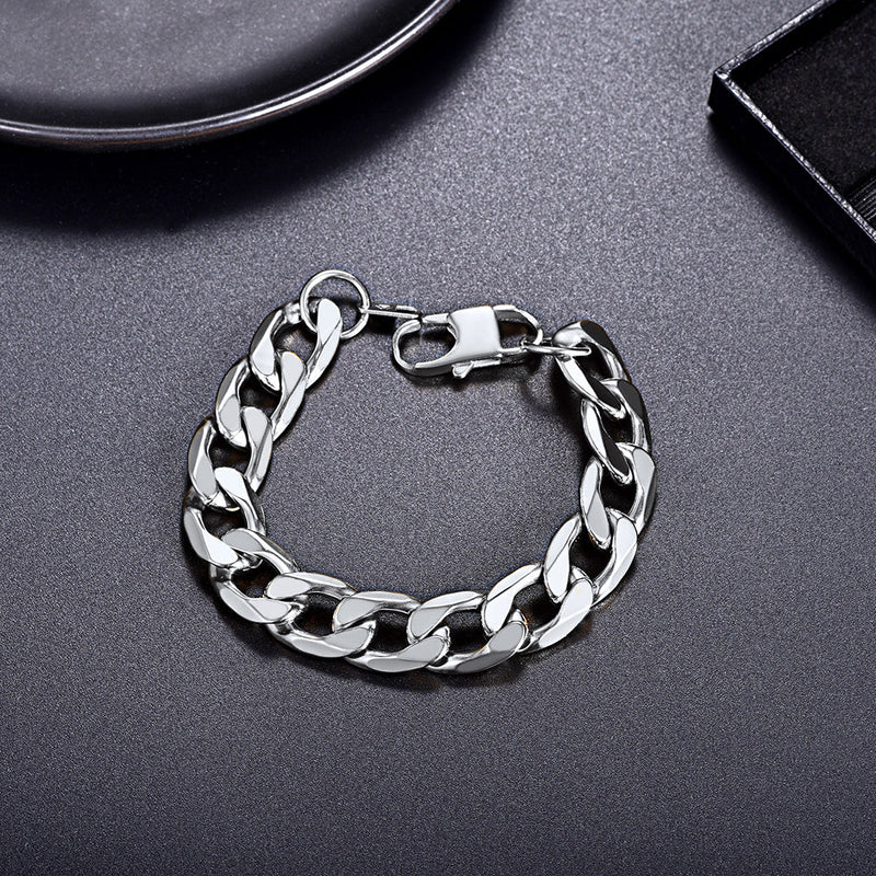 Cuban Link Chain Bracelet for