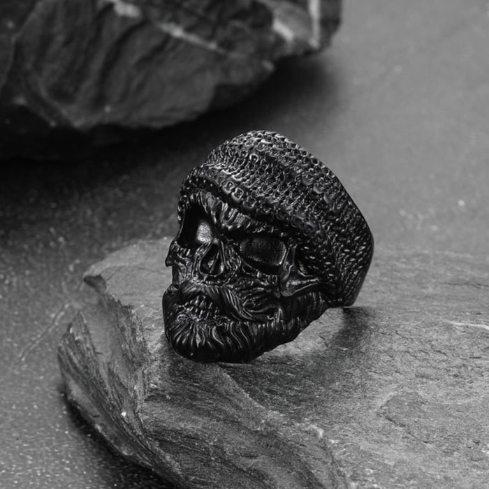 Skull Skeleton Stainless Steel Ring for