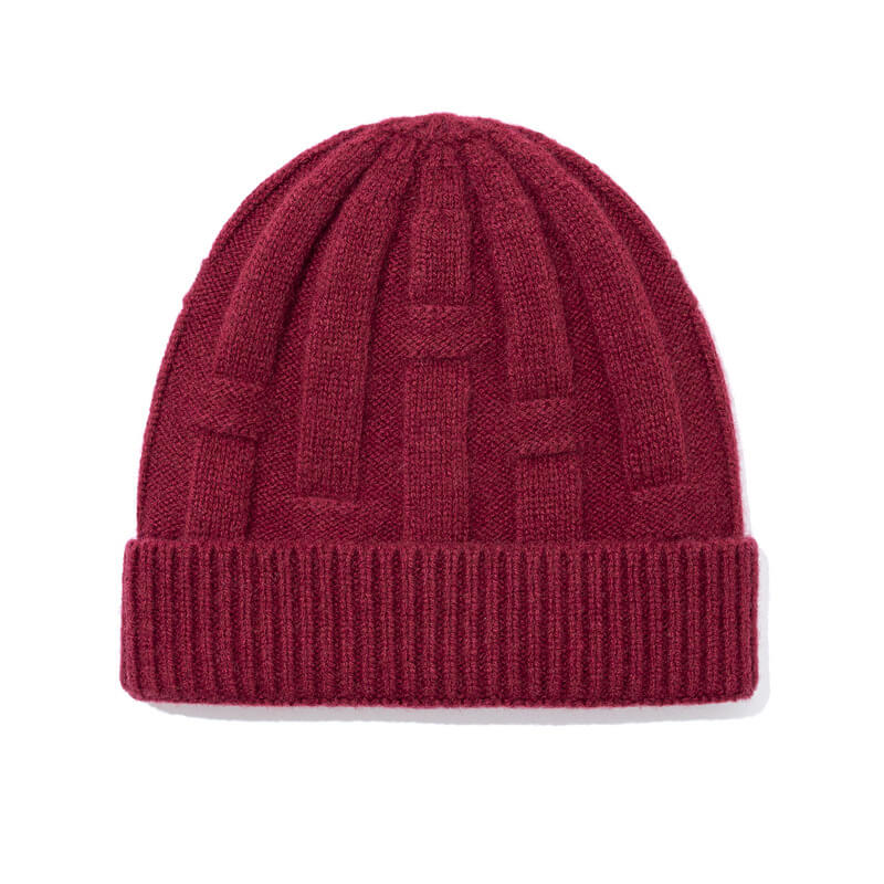 ’s Wool Knitted Beanie Hats