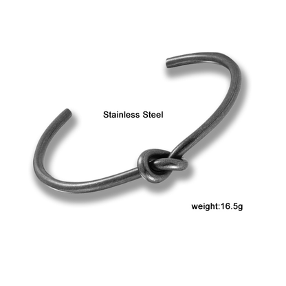 Aesthetic Bracelet / Stainless Steel Jewelry / Black Alternative Style Bracelet