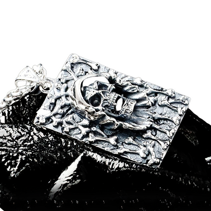 Rock Style Sterling Silver Pendant / Accessories Devil Skull / Alternative