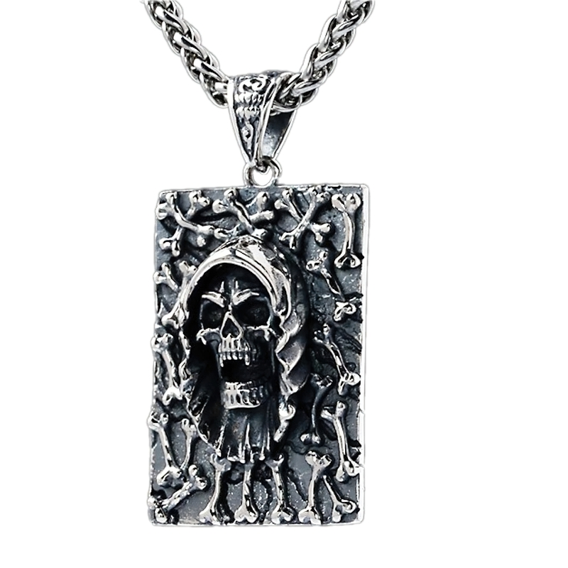 Rock Style Sterling Silver Pendant / Accessories Devil Skull / Alternative