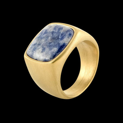 Minimal Gem Sigil Ring