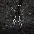 Minimalist Arrowhead Sterling Silver Bolo Tie