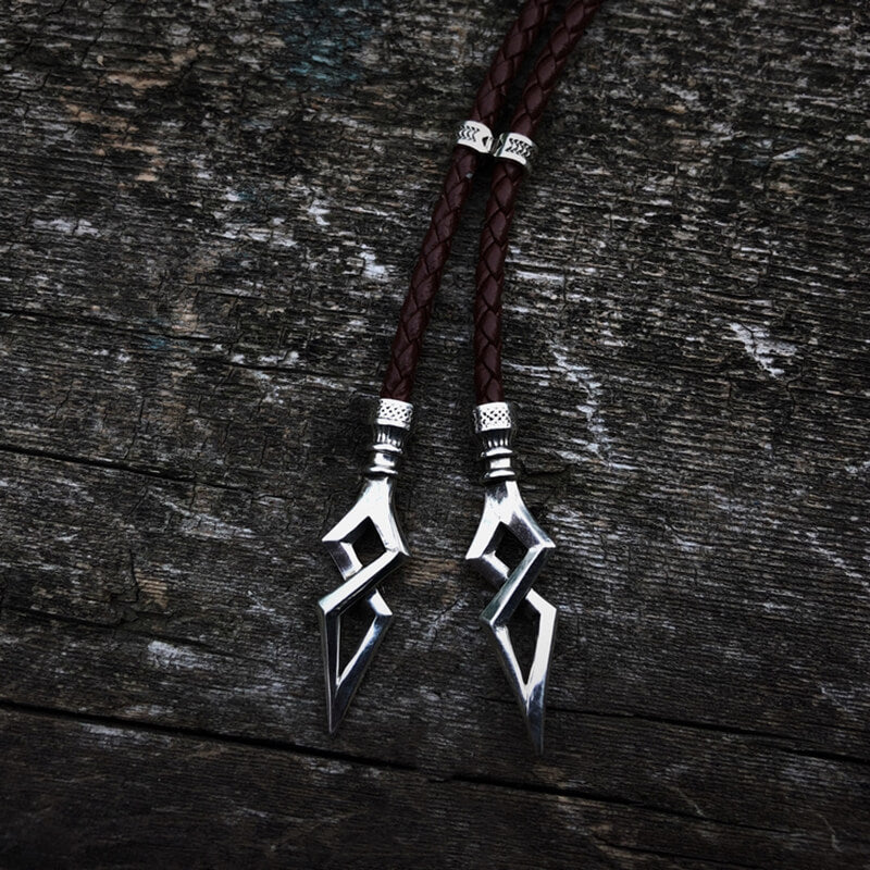 Minimalist Arrowhead Sterling Silver Bolo Tie