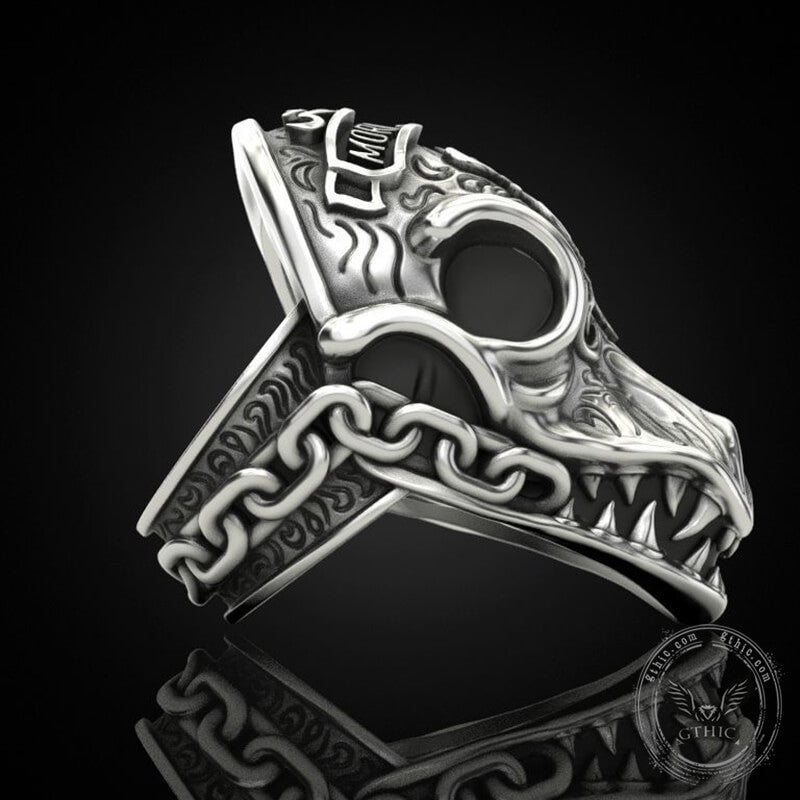 Days Gone Morior Invictus Sterling Silver Ring