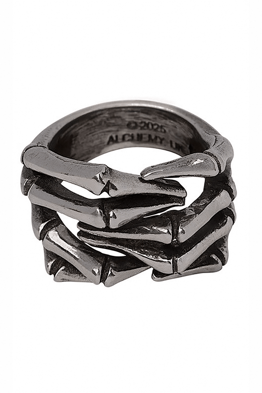 Mrs. Mothersole's Curse Ring With Witch Design
