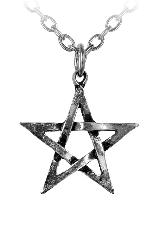 Mystical Pentagram Pendant With Occult Symbolic Power