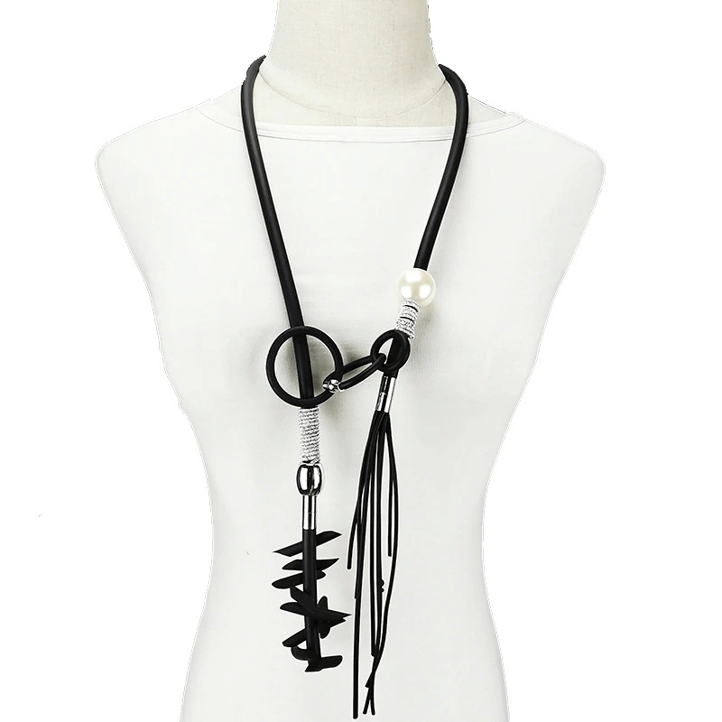Original Design Necklaces With Removable Details / Punk Female Accessories
