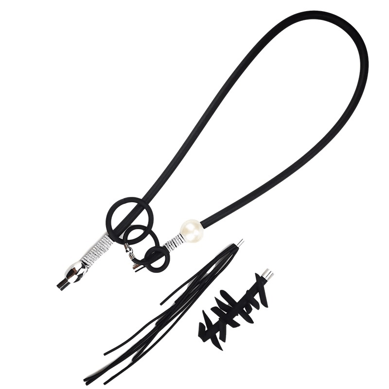 Original Design Necklaces With Removable Details / Punk Female Accessories