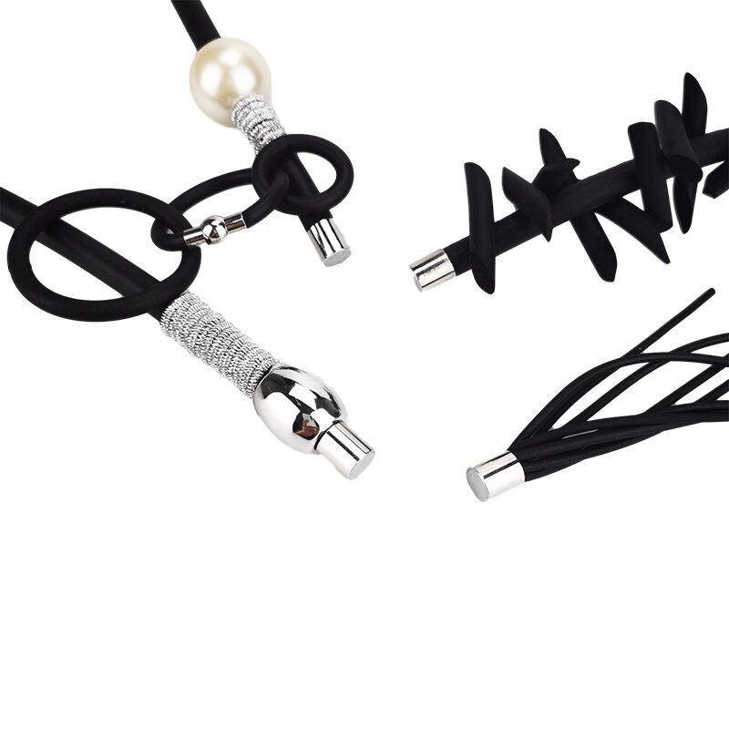 Original Design Necklaces With Removable Details / Punk Female Accessories