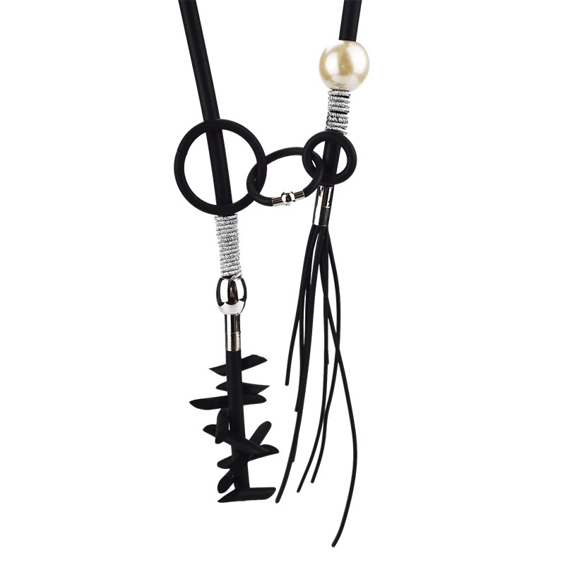 Original Design Necklaces With Removable Details / Punk Female Accessories