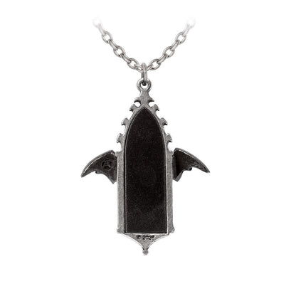 Call of the Undead Mirror Bat Pendant by Alchemy Gothic