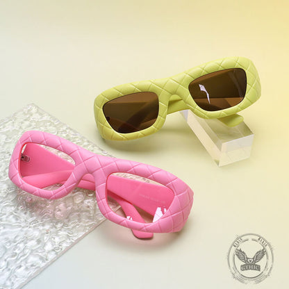 Personalized Thick Frame Uv Protection Pc Sunglasses