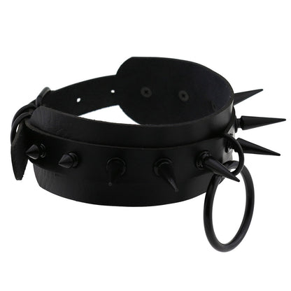 Matte Spiked O-ring Collar