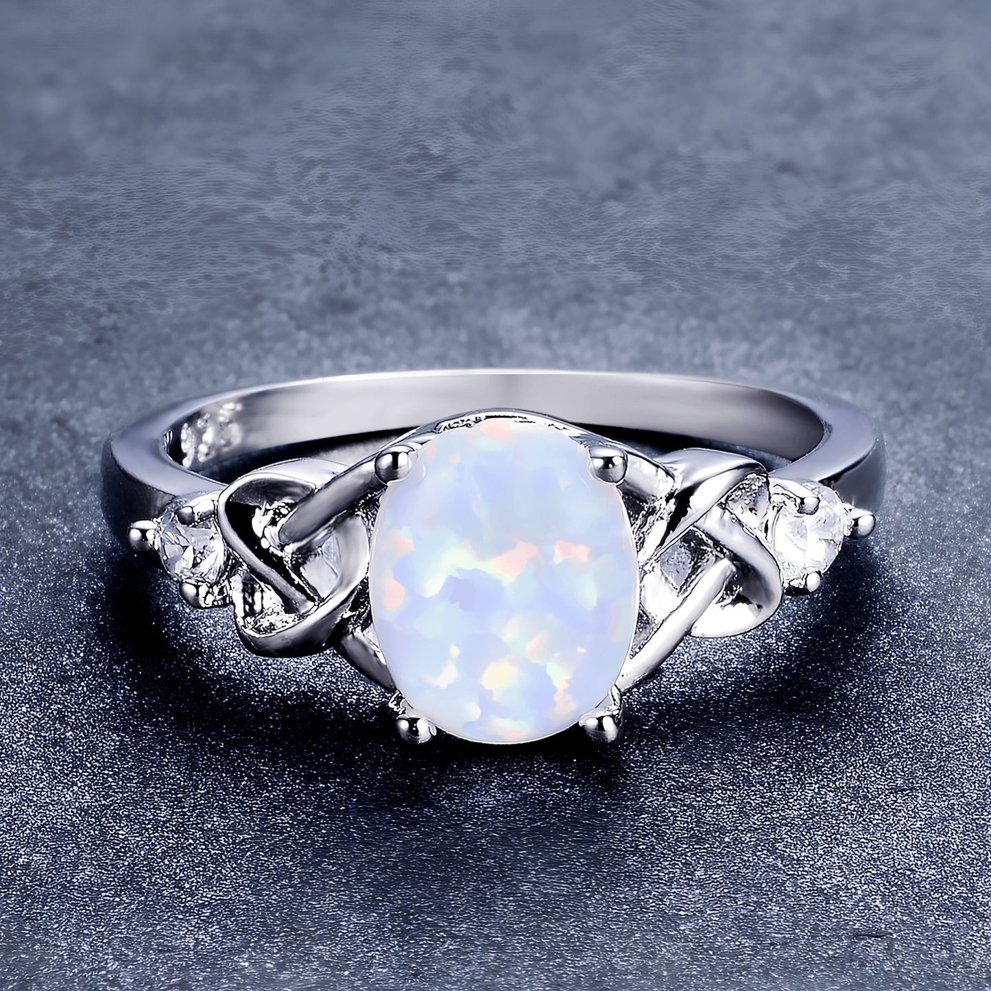 Divine Fire Opal Ring