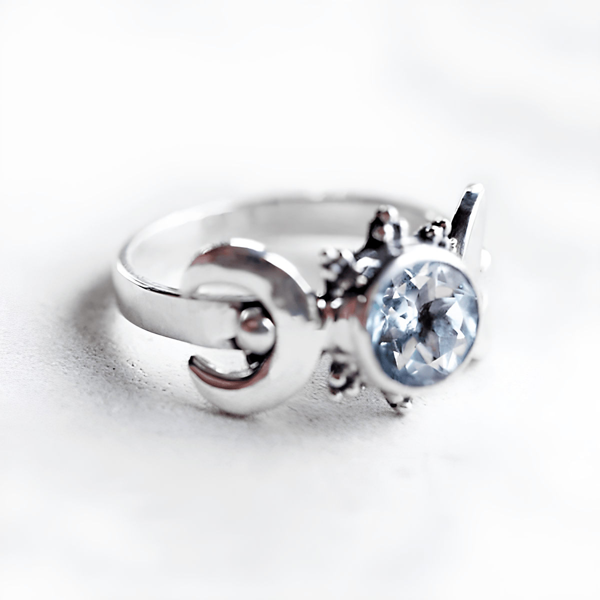 The Mystic Moon Goddess Ring