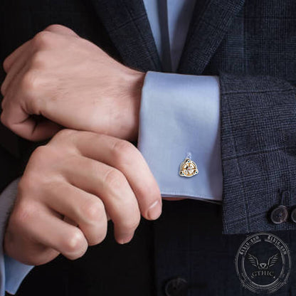 Propeller Adventurer Copper Cufflinks