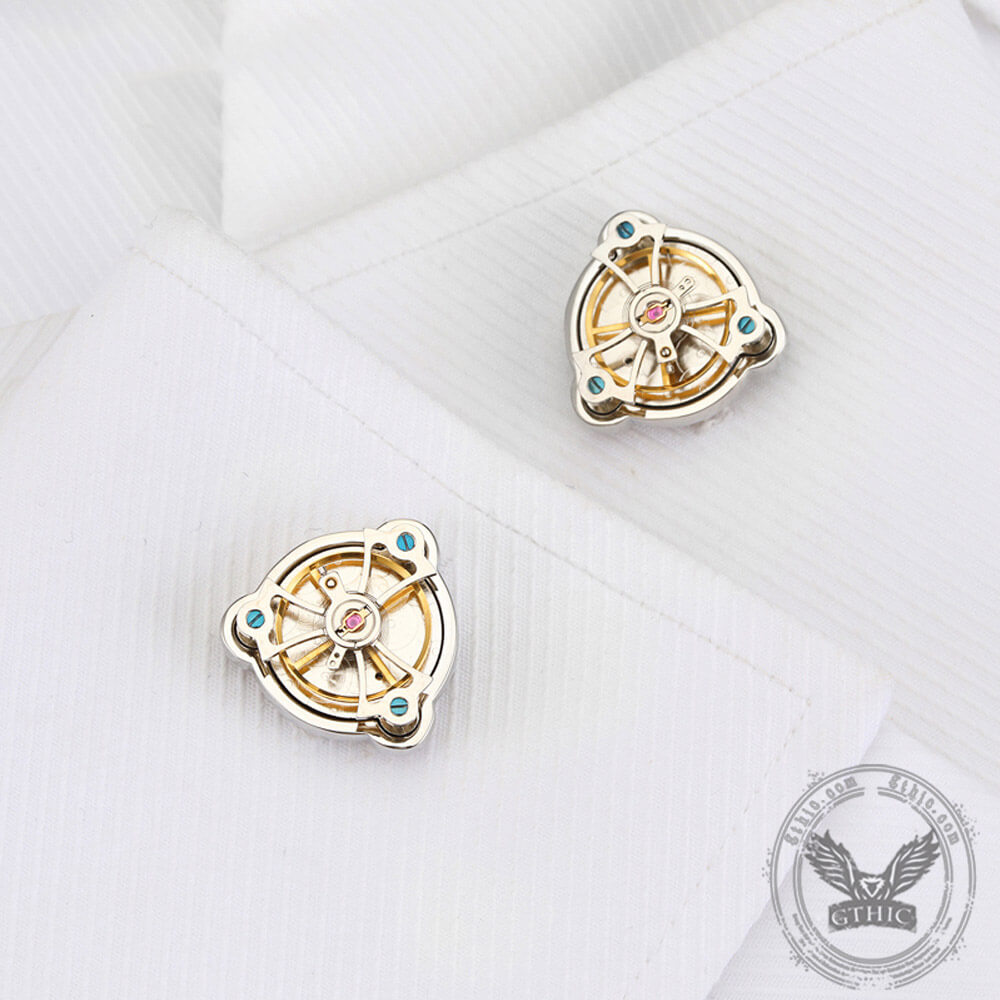 Propeller Adventurer Copper Cufflinks
