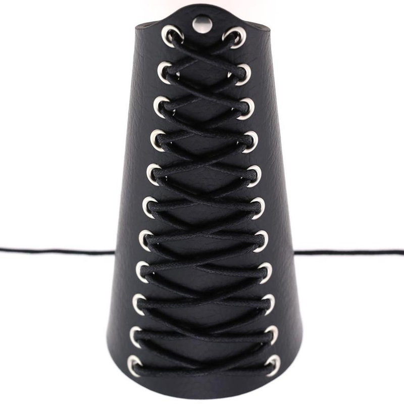 Punk Lace Up Pu Leather Bracelet / Wide Wrist Strap / Arm Bangles Bracelets