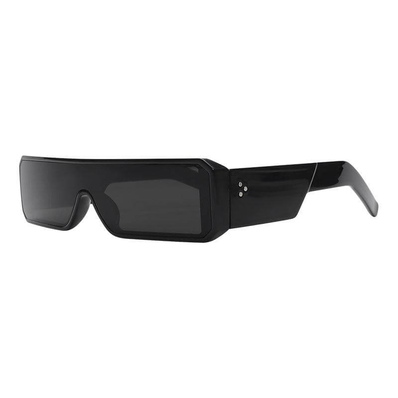 Punk Personality One-piece Square Frame Pc Sunglasses