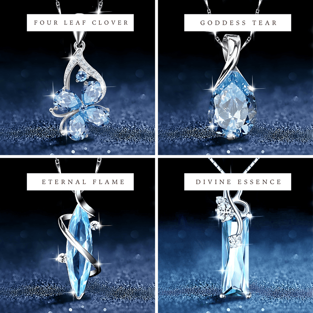 Mystic Fortune Crystal Clover Amulet