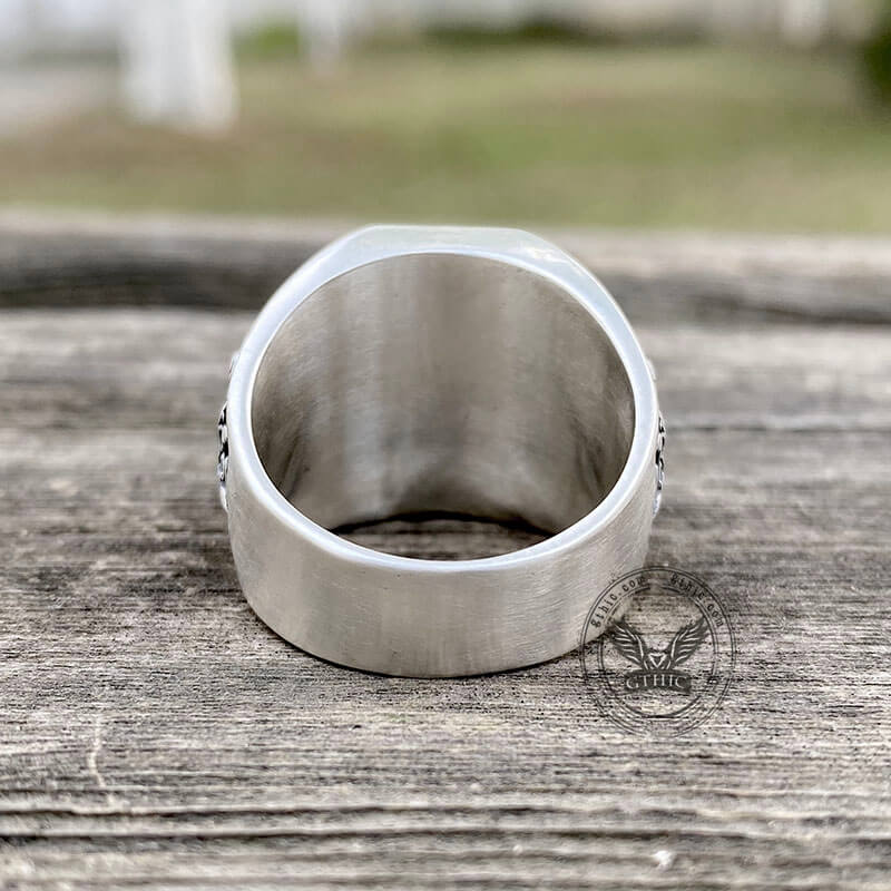 Roaring Lion Sterling Silver Ring