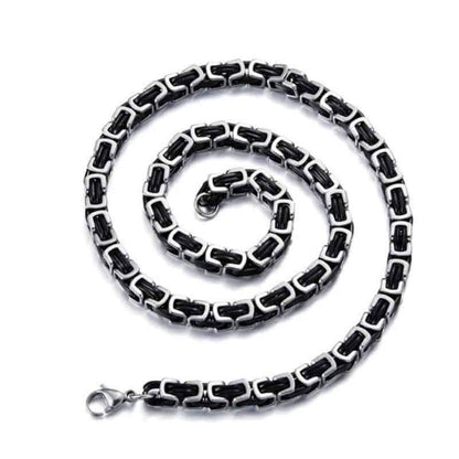 Rock Style Jewelry / Stainless Steel Biker Charm Unique Necklace