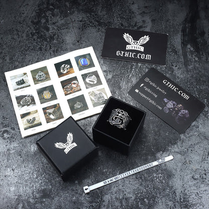Sailor Anchor Stainless Steel Marine Ring