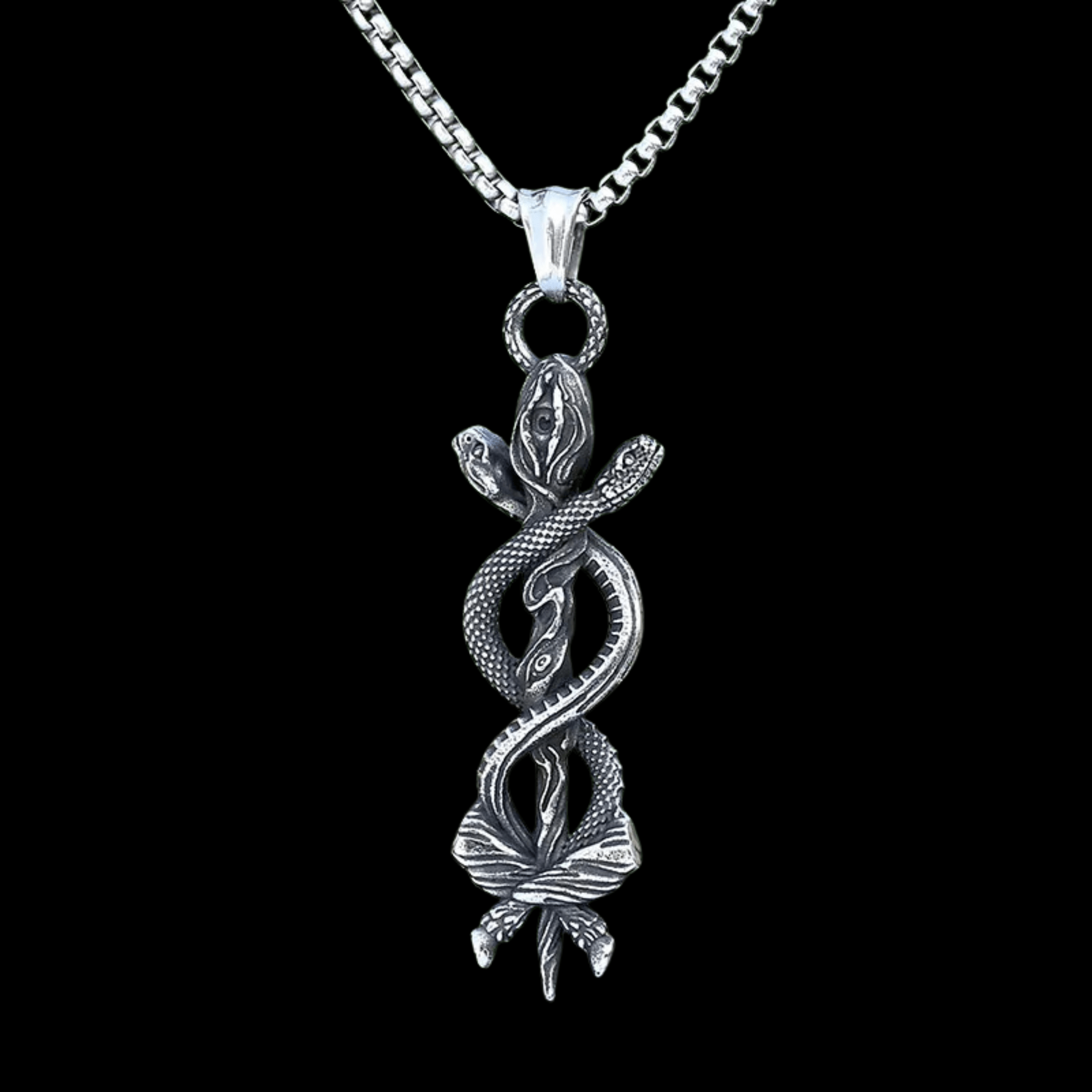 Serpent Ascension Relic Pendant