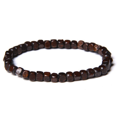 Set Bracelets Natural Stone Beads and Wood / Pulseras Bracelets