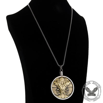 Seven Deadly Sins of Pride Zinc Alloy Hobo Nickel Coin Pendant