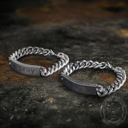 Simple Cross Prayer Bracelet