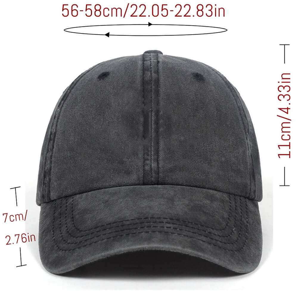 My Bitch Got Autistic Washed Baseball Cap
