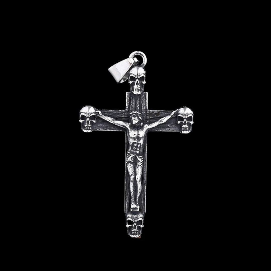 Skull Crucifix Pendant