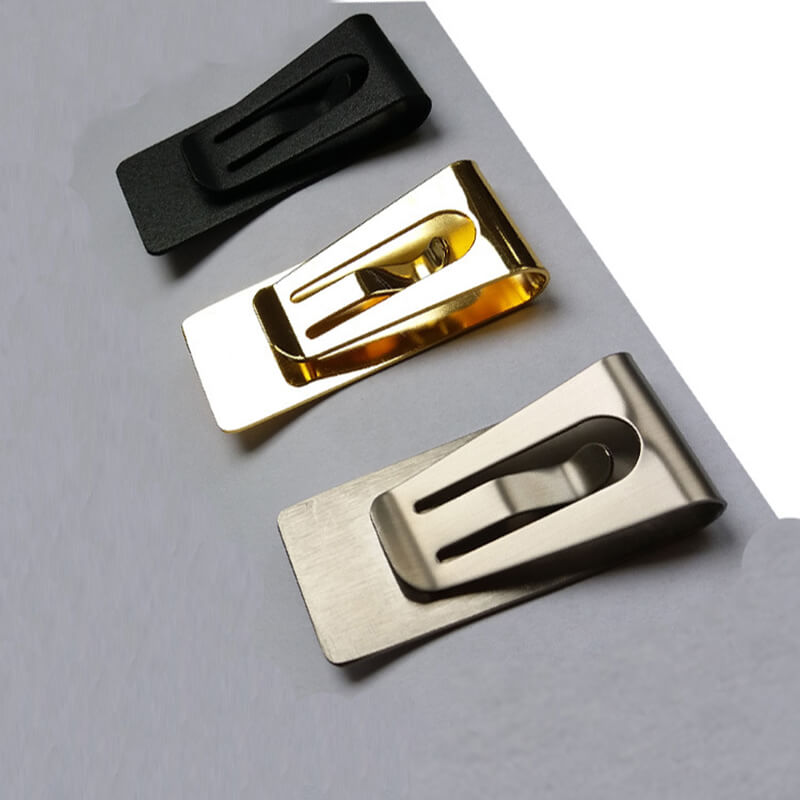 Color Multi Functional Stainless Steel Money Clip