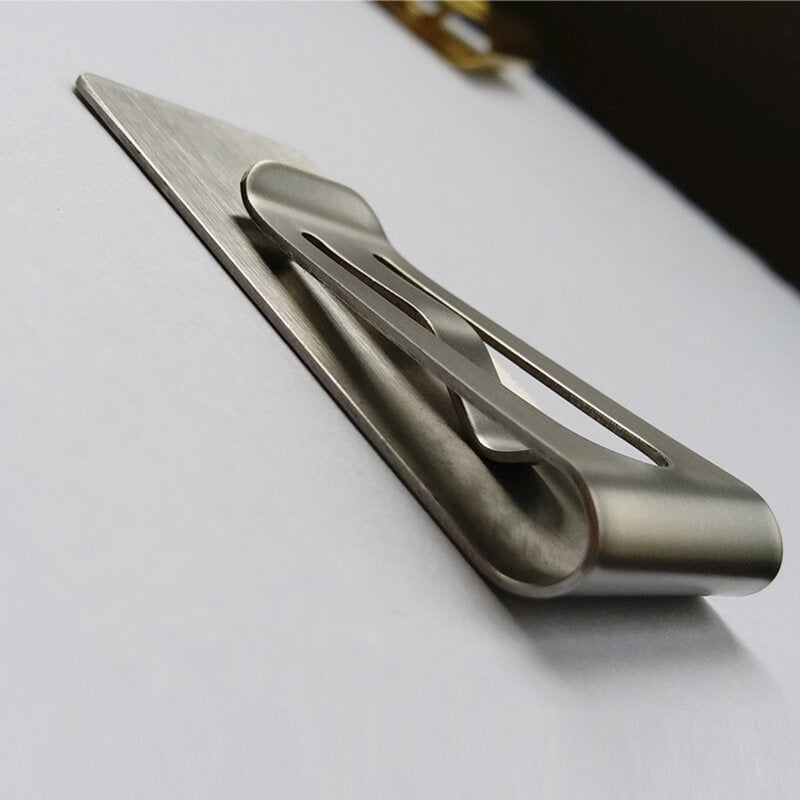 Color Multi Functional Stainless Steel Money Clip