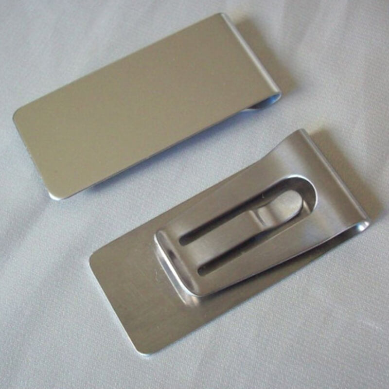 Color Multi Functional Stainless Steel Money Clip