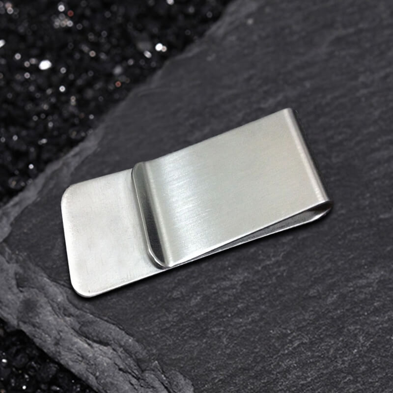 Color Simple Alloy Money Clip
