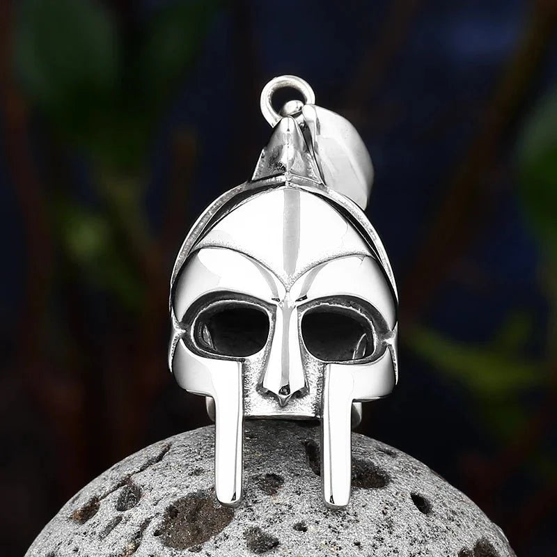 Spartan Warrior Helmet Pendant