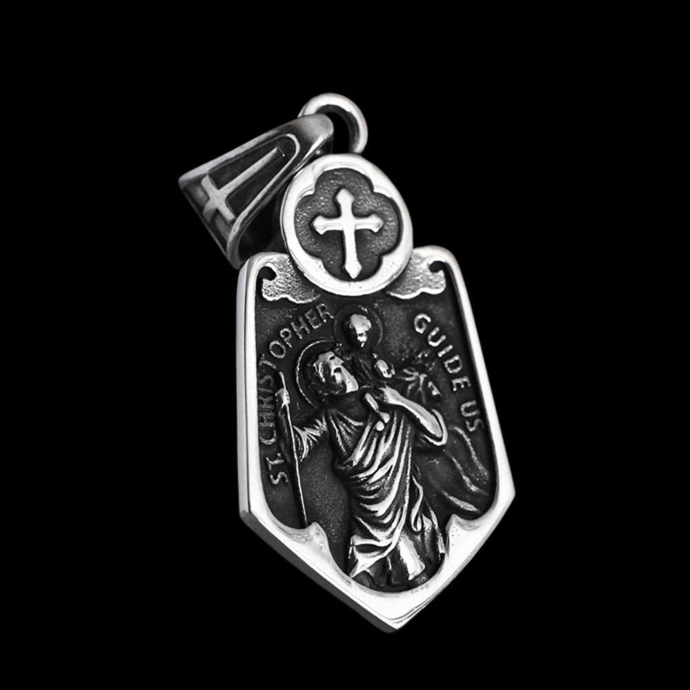 St. Christopher Cross Pendant