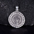 St. Christopher Protect Us Stainless Steel Pendant